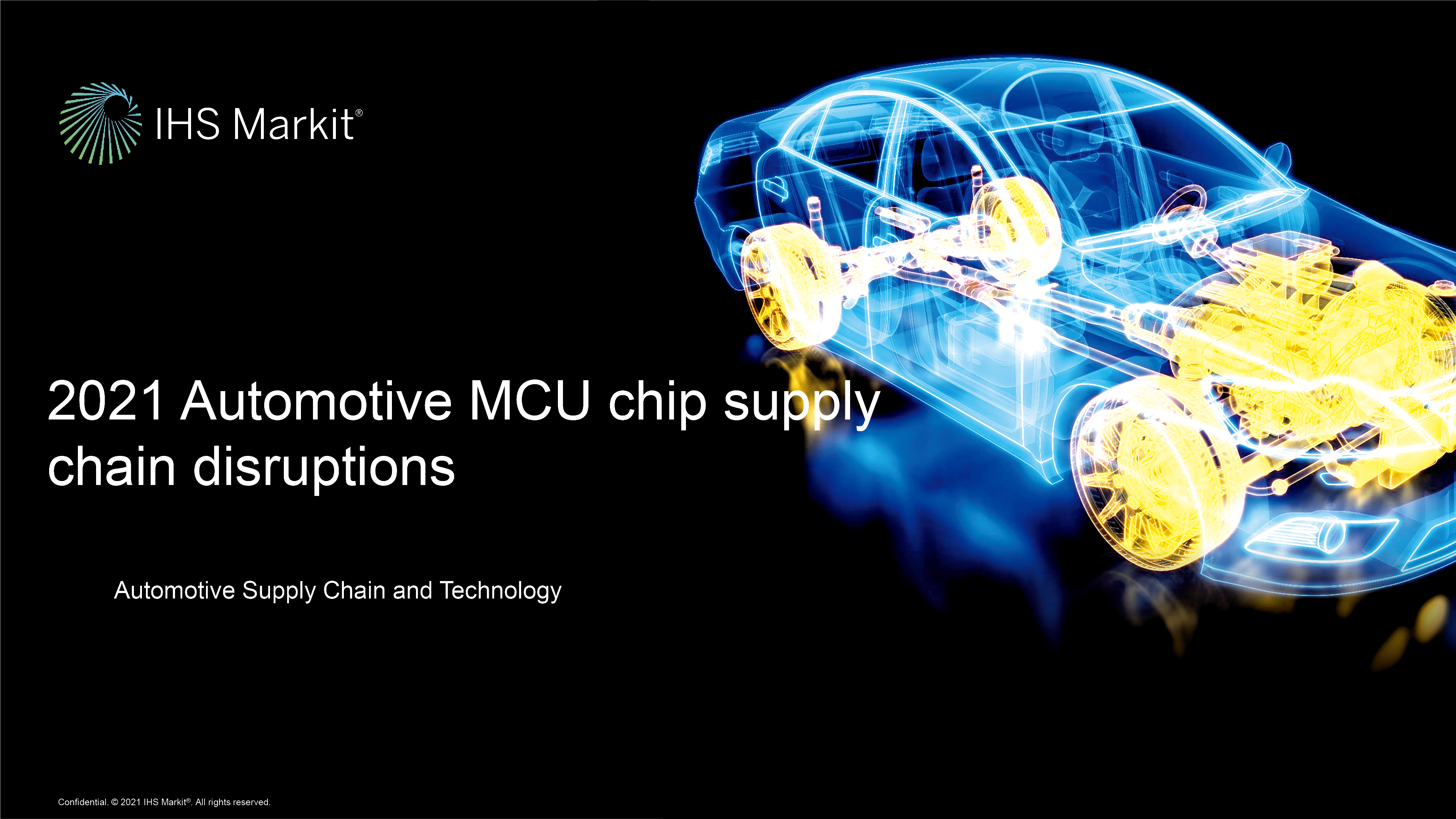 2021 Automotive MCU chip supply chain disruptions